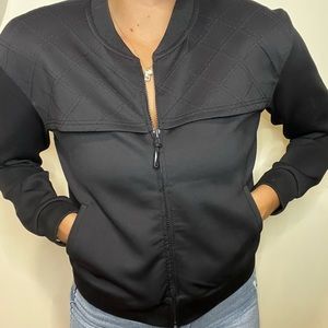 Zyia black bomber jacket